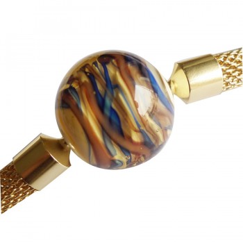 Blue cream Murano Venitian...