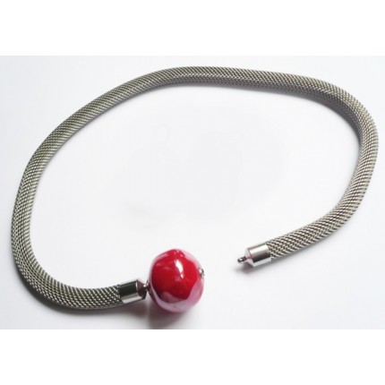 22 mm Red Ceramic InterChangeable Clasp