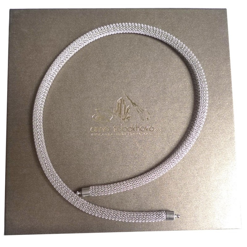 6 mm Steel Mesh InterChangeable Necklace as you will get it