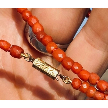 Corail collier fermoir...