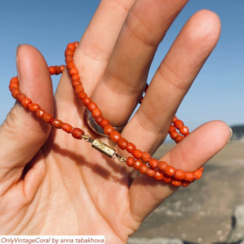 Corail collier fermoir...