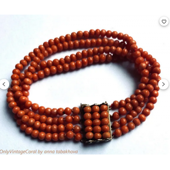 4 strand antique Angelskin...