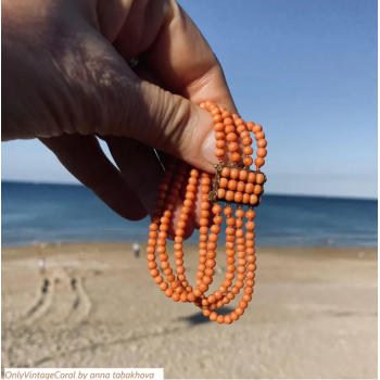 4 strand antique Angelskin...